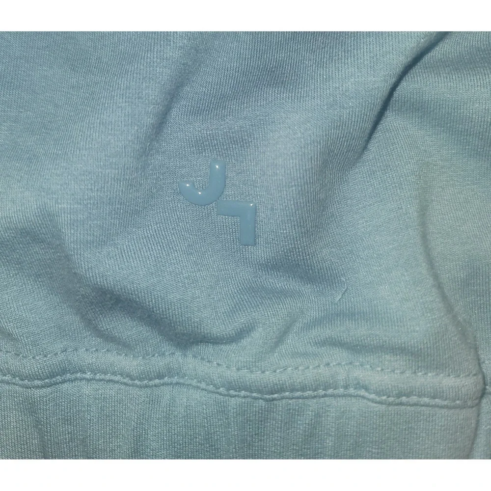 Joy Lab Sweatshirt with Waistband Blue and White - Picture 5 of 9